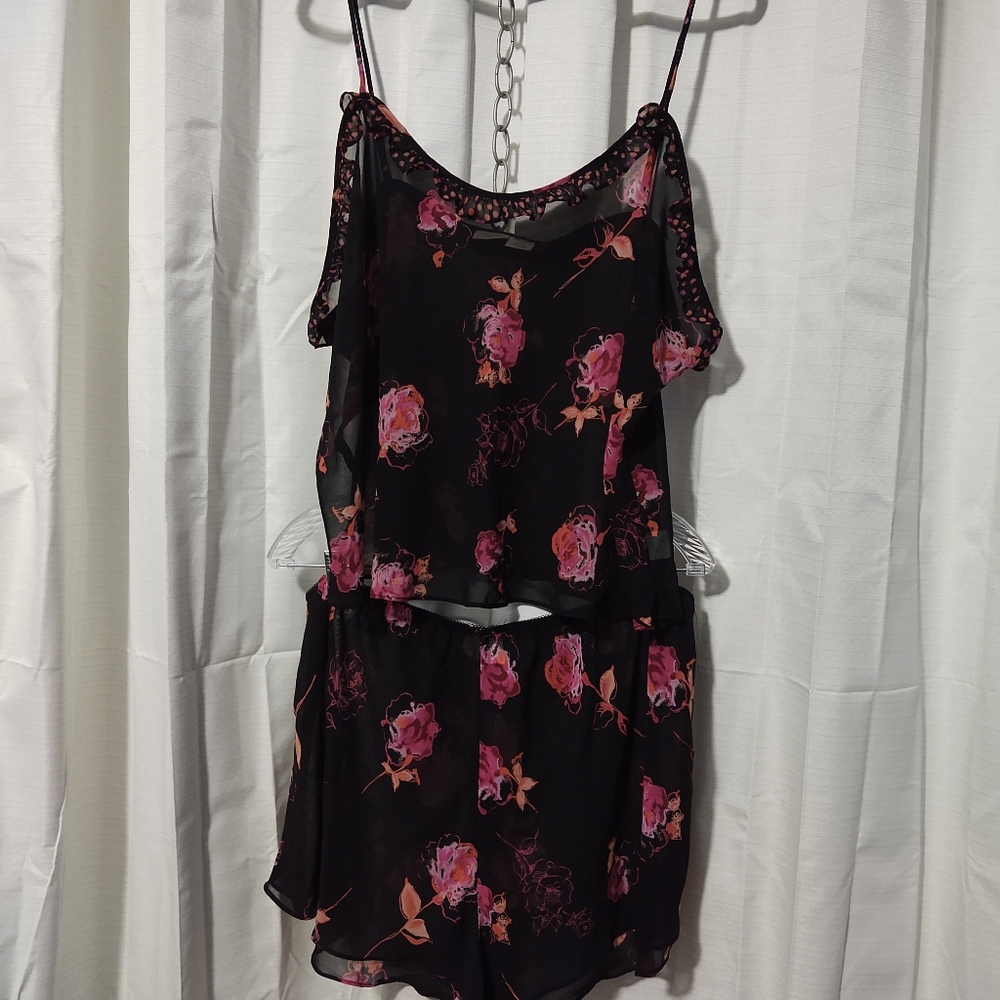Sexy and sensual cami and shorts set